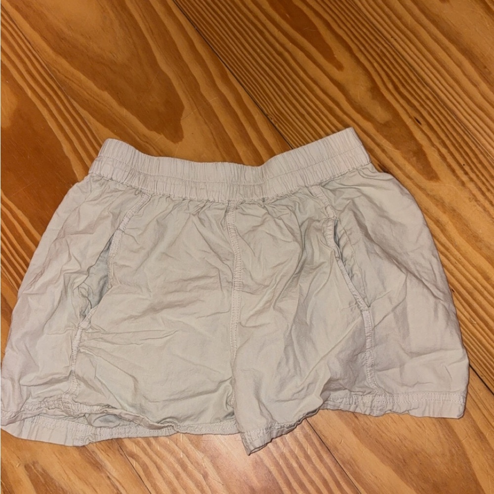 FREE PEOPLE GET FREE POPLIN PULL-ON SHORTS